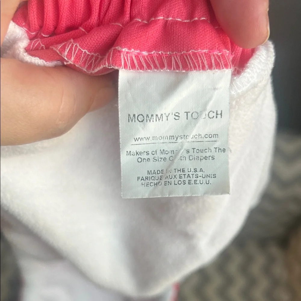 Green mountain diapers mommy’s touch Pink Cloth Diaper